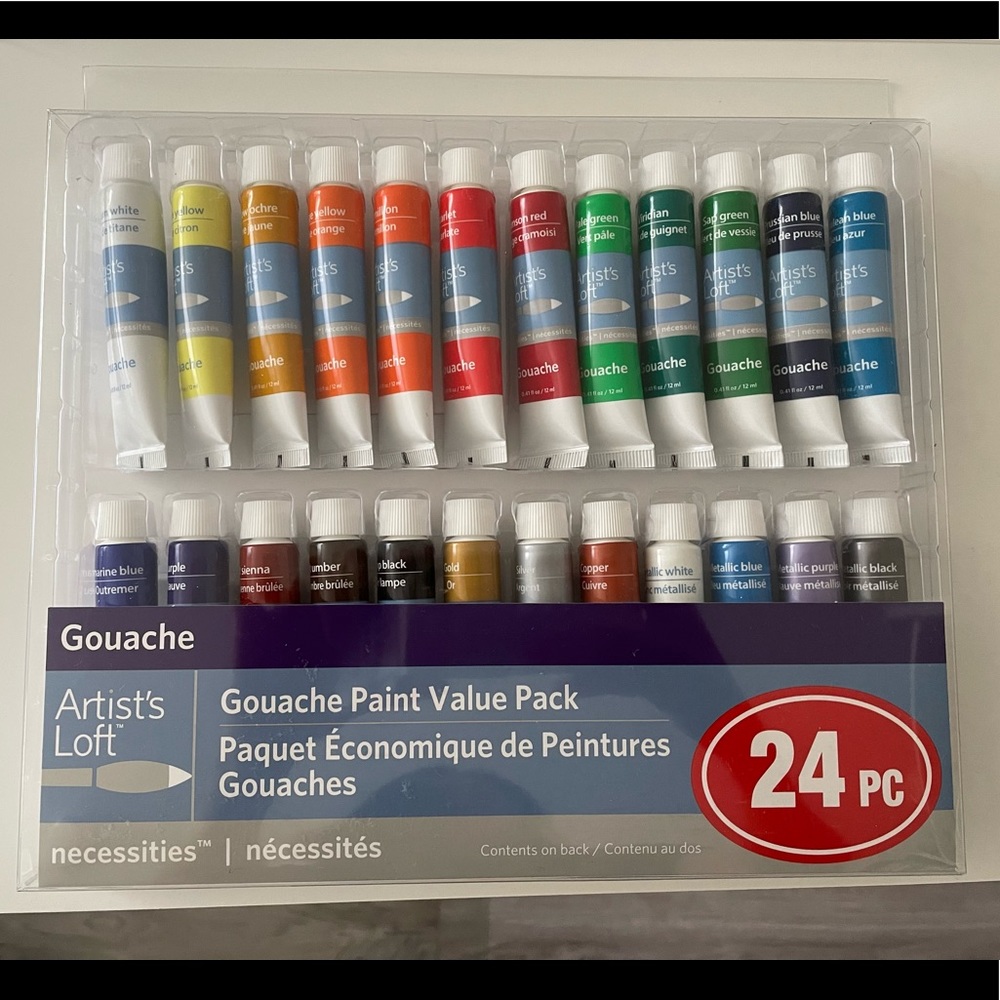 Artist’s loft 24 pack gouache paint NEW IN BOX